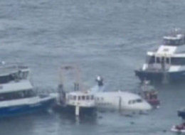 Nice smooth water landing for flight 1549